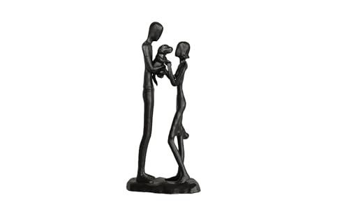 Iron Dog & Couple Statue