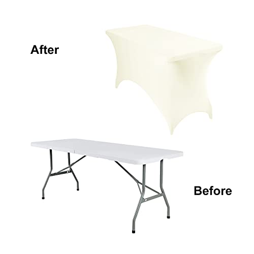 Spandex 4ft Waterproof Table Cover for Party