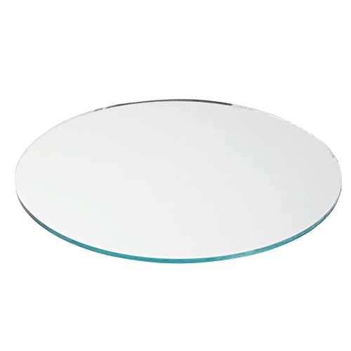 4 Inch Round Glass Mirrors for Crafts (50 Count)