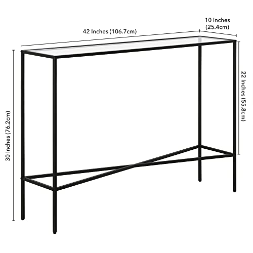 42" Industrial Console Table