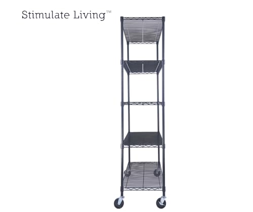 48"x18"x72" PRIME HEAVY DUTY Black 5