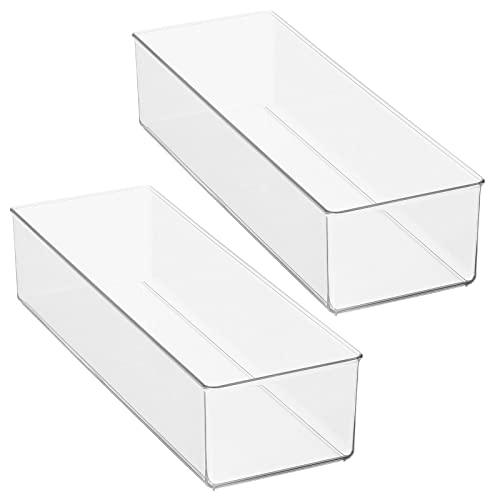 Plastic Drawer Organizer Box (2 Count)