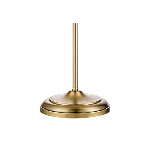 Culver Adjustable Height Aged Brass Pharmacy LED 57" Tall Floor Lamp