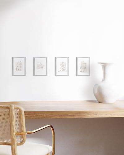 4x6 Silver Metal Picture Frames