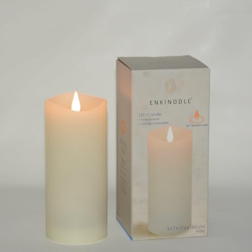 Tall Flameless Candles with Timer