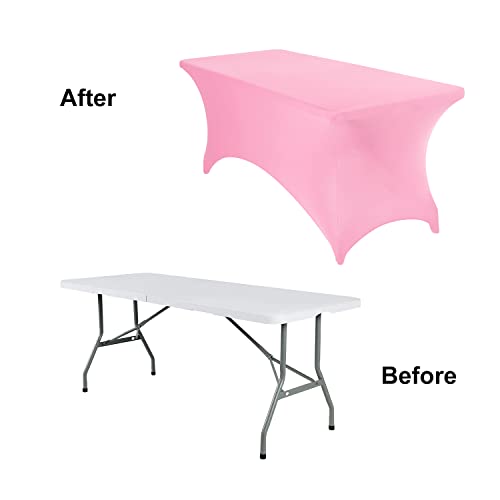 Spandex 8ft Waterproof Table Cover for Party