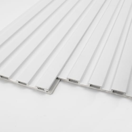 48 x 6 in WPC Wood Slat Wall Panels (16 Count)