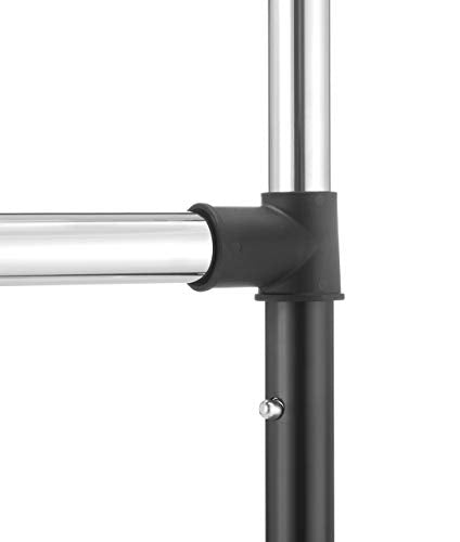 Adjustable 2 Rod Garment Rack