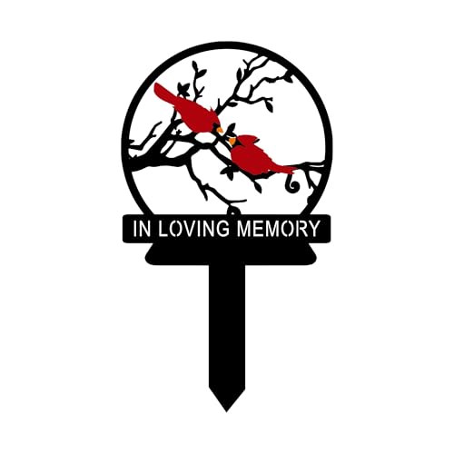 Personalized Cemetery Memorial Metal Stakes