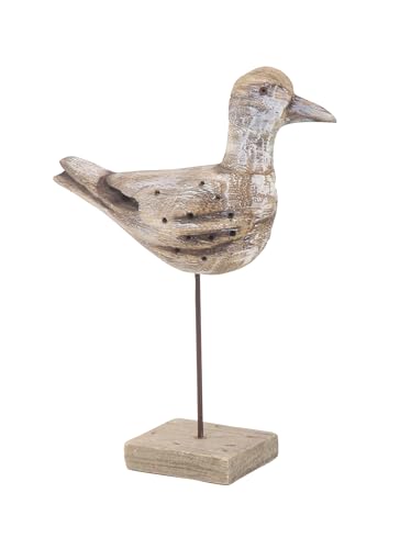 Wood Bird Decorative Sculpture Home Decor Statues