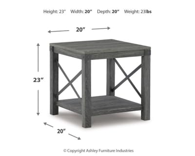 1 Piece End Table