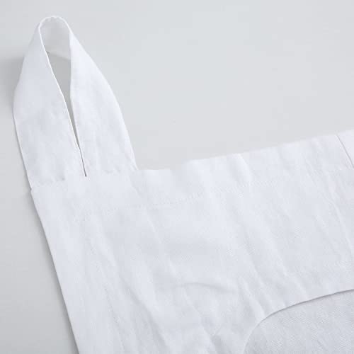 100% Linen Door Hanging Laundry Hamper Bag