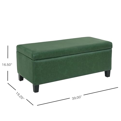 Vayne Storage Ottoman Bench With Flip