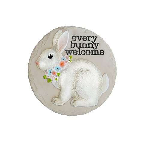 Garden Décor Bunny Stepping Stone