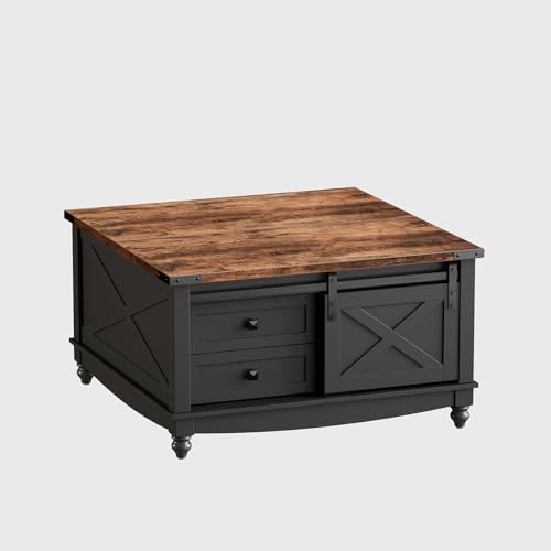 31.5" Lift Top Coffee Table with Storage