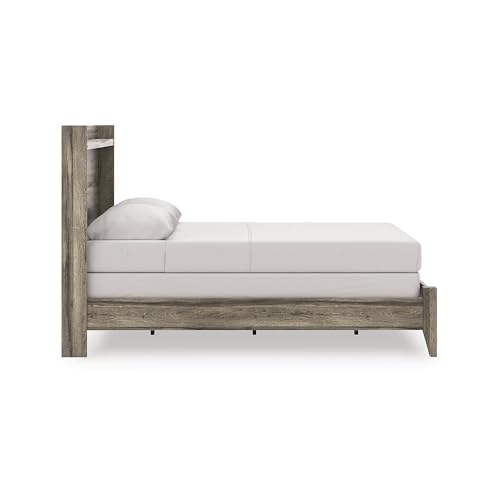 Jusika Queen Panel Bed Frame with LED