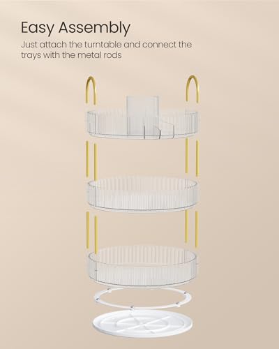 3 Tier Makeup Organizer