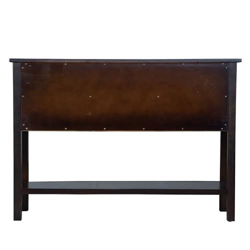 Solid Wood Farmhouse Console Table