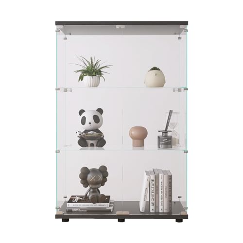 Black Glass Display Cabinet