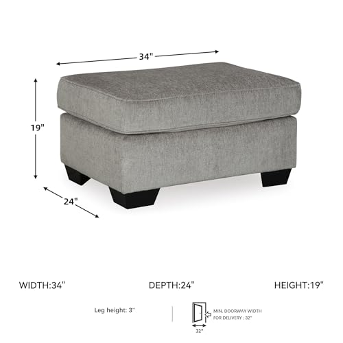 Altari Rectangular Accent Ottoman
