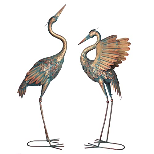 Crane Garden Sculpture & Statues (2 Count)