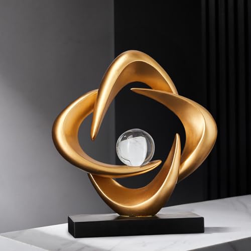 Modern Abstract Sculpture Decor