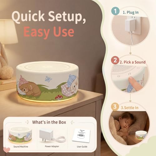 White Noise Machine for Baby & Adults