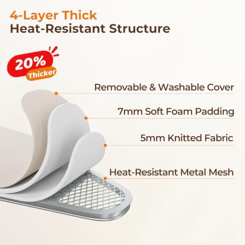 Ironing Board 43"x14" with Heavy Duty Iron Rest