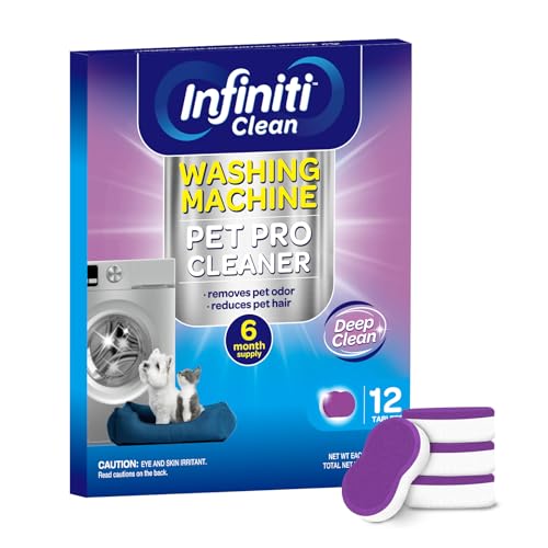 Washing Machine Cleaner Tablets 12 Pack (8.5 Count)