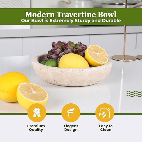 Travertine Decorative Bowl