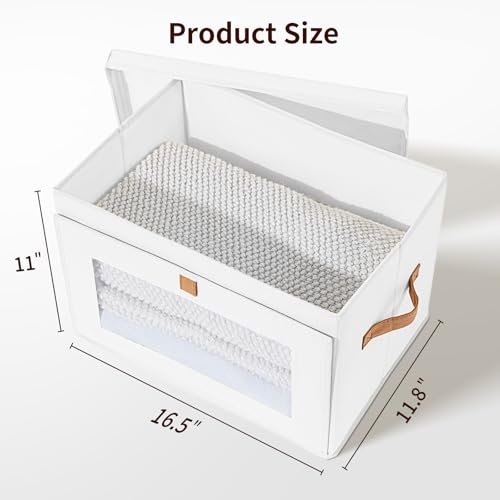Storage Bins with Lids (6 Count)