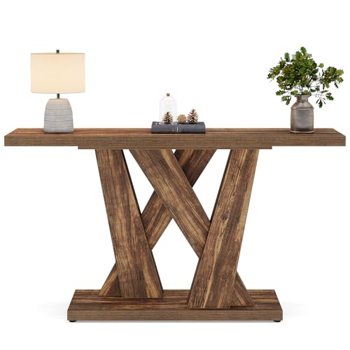 55 Inch Farmhouse Console Table