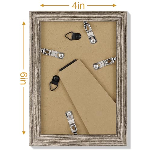 4x6 Picture Frames Set of 9 (9 Count)