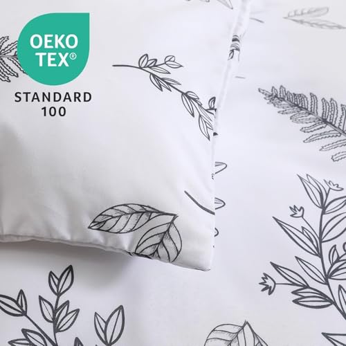 White Bed in a Bag Queen 7 Pieces