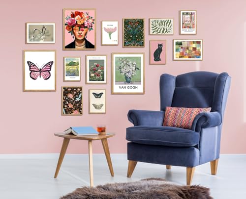 Vintage Eclectic Wall Art (28 Count)