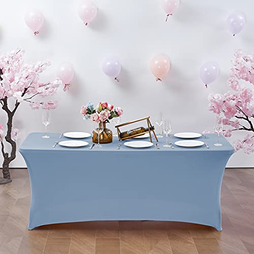 6FT Stretch Spandex Fitted Tablecloth