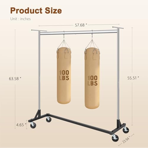 Z Clothes Rack with Cover