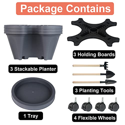 Vertical Planter Tower (2 Count)