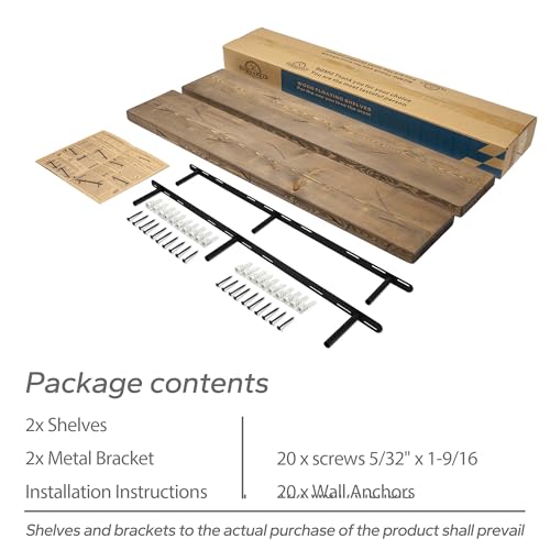 Floating Shelves 54 inch Long