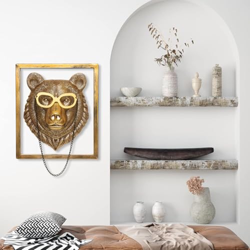 Animal Heads Wall Decor
