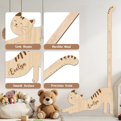 Personalized Name Kids Height Wall Chart