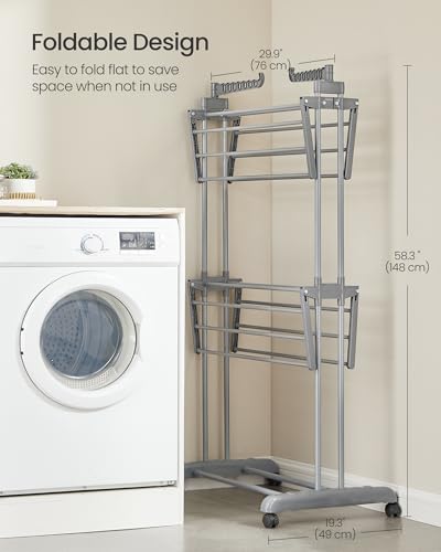 3 Tier Clothes Drying Rack