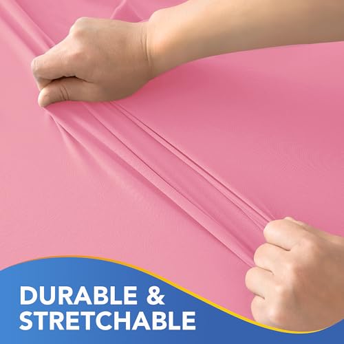 Fitted Tablecloth for 8 Foot Rectangle Tables (6 Count)