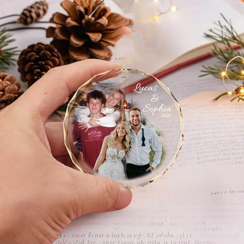 Personalized Christmas Ornament with 2 Photos