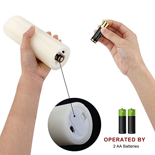 Flameless Candles Flickering LED Candles Set of 12 (12 Count)