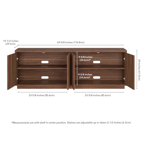 70" TV Stand for TVs up to 75"
