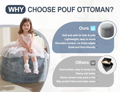 Round Pouf Ottoman