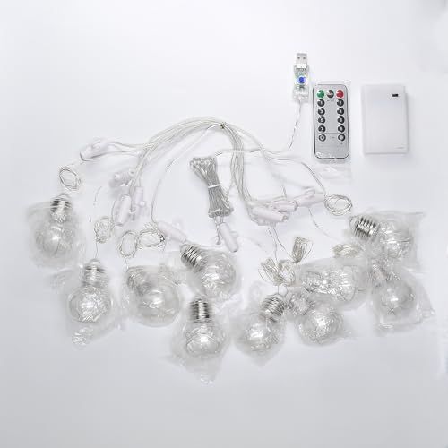 Wishing Ball Curtain Lights 200 LED Window Curtain String Light with Remote