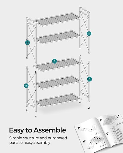 5 Tier Steel Storage Rack