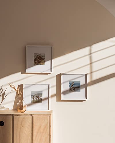 White Oak Wood 10x10 Picture Frames (3 Count)